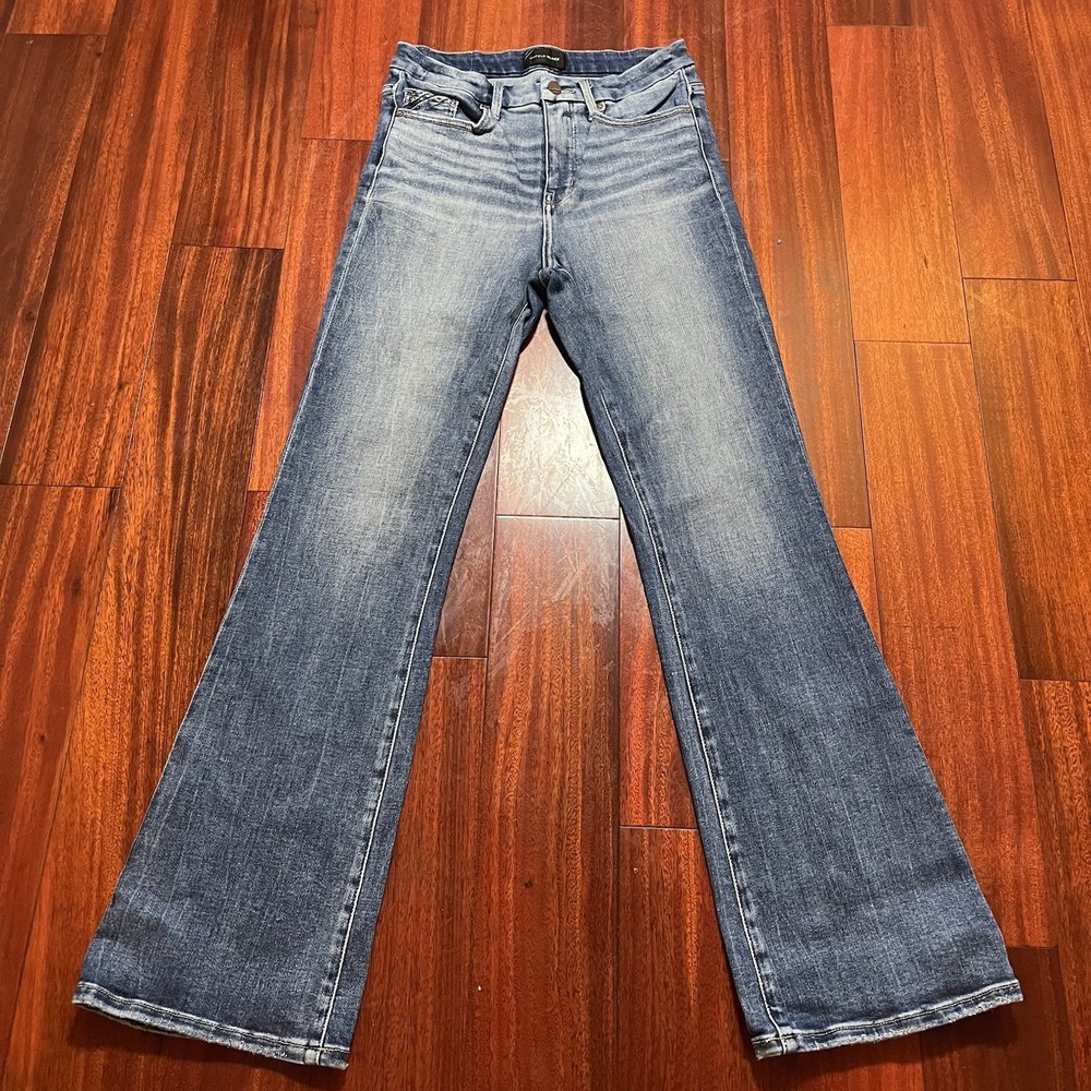 Buckle Black Jeans Women 26x32 Blue Light Wash Fit No.75 Bootcut Stretch 28x32